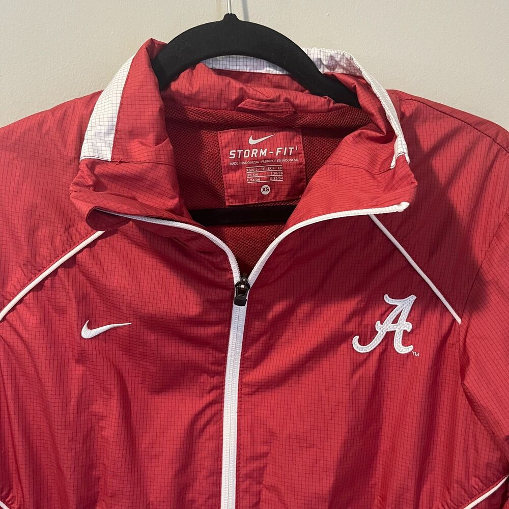 Alabama Crimson Tide Nike Storm-fit Jacket Women’s Extra Small Collegiate Y2K